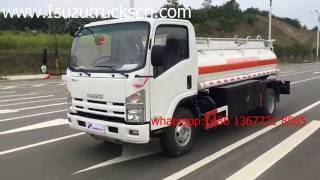 How to build High quality 5000L Isuzu Fuel Tank truck?