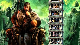 MK1 Conan with Sub Zero Kameo Klassic Tower Mortal kombat 1 - No Commentary