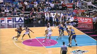 NBA Vault: Golden State Warriors vs San Antonio Spurs 2/14/1997