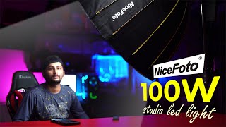 NiceFoto 100W  Daylite HC-1000SB | SoftBox \u0026 Wireless Control Studio LED Light | Cinematic Lighting