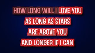 Ellie Goulding - How Long Will I Love You (Karaoke Version)
