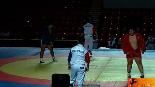 Slava Rezesidze GEO - Pavel Sareibekian RUS 1 2 finale +87 Kg Sambo Youth World Championship  2010