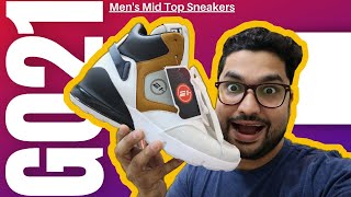 GO21🔥Mid Top Lace Up Men's Sneakers Unboxing \u0026 Review | Rprichwear💥