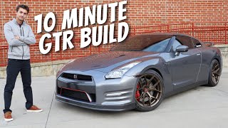 Building My R35 Nissan GTR in 10 Minutes!
