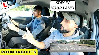 The BIGGEST Mistake on Roundabouts (Lesson 12 - Raajan's Driving Journey)