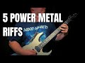 5 Easy Ways to Write Power Metal Riffs (that sound anthemic and fantasy-driven!)