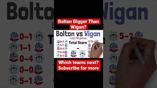 Bolton vs Wigan Last 10 Games #football #wigan #soccer #bolton #awaydays
