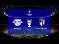 PES 2020 - RB Leipzig Vs. Atletico Madrid UEFA Champions League Quarter Finals Full Match | HD