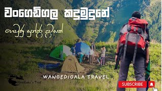 වංගෙඩිගල කඳු මුදුනේ ගෙවුණු සුන්දර දවසක් | Wangedigala camping ⛰🇱🇰