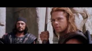 Troy Achilles's spear throw scene HD