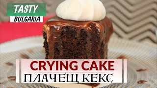 Crying Cake - a Turkish style wet cake with chocolate and cream