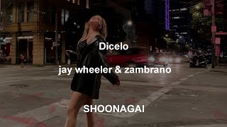 Jay Wheeler X Zhamira || Dicelo (Letra/Lyrics)