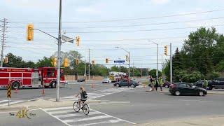 Mississauga: Motor vehicle accident (MVA) at Derry and Winston Churchill 5-27-2020