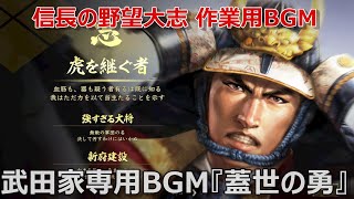 【作業用BGM】信長の野望 大志 PK 武田家専用BGM『蓋世の勇』30分間リピート