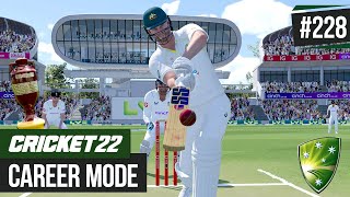 CRICKET 22 | CAREER MODE #228 | TIGHTEST ASHES SERIES YET!?