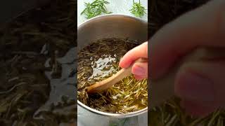 Rosemary Oil for Hair | DIY Hair Growth Treatment #shorts