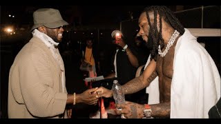 Burna Boy Turns Groupie After Meeting Diddy At Coachella