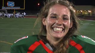 FOOTBALL: Riverside Poly Kicker Lauren Garthwaite