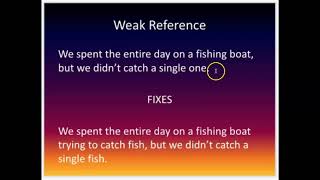 Clear References: Weak Reference