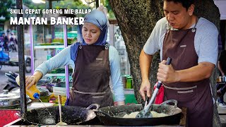 PASANGAN NEKAT !! RESIGN DARI BANK BANTING SETIR JADI KOKI MIE BALAP MEDAN, OMSETNYA BIKIN KAGET.