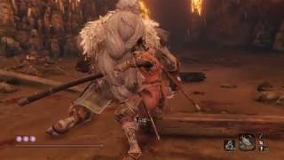 【SEKIRO/隻狼】 ボス簡単攻略　義父 梟（人返りルート）