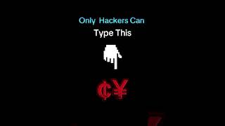 Only Hackers Can Type this | #shorts #viral