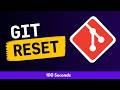 Git Reset Explained in 100 Seconds | Undo Commits the RIGHT Way