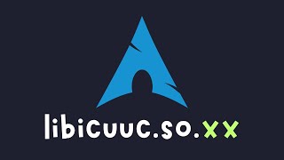 Megasync and libicuuc.so.74 error on Arch Linux - FIX