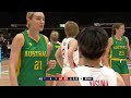 australia vs japan 1st friendly game full basketball game road to fibawwc 2022