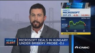 Microsoft deals in Hungary under bribery probe: Dow Jones