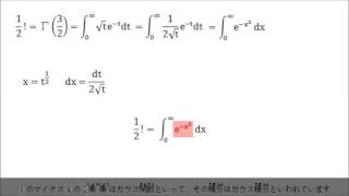 階乗の正体はガンマ関数