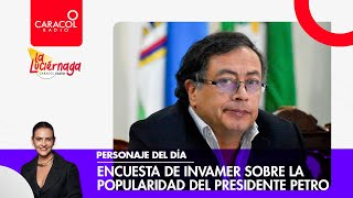 Así le fue al presidente Petro en la  encuesta Invamer sobre popularidad  | Caracol Radio