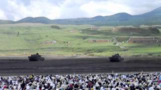 【平成24年度 富士総合火力演習】前段・90式戦車