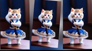 😃Cute Cat Dancing😃Tik Tok Cat Dance #catdancing #catvideos #shortfeed #funnycats @furry-cornerz