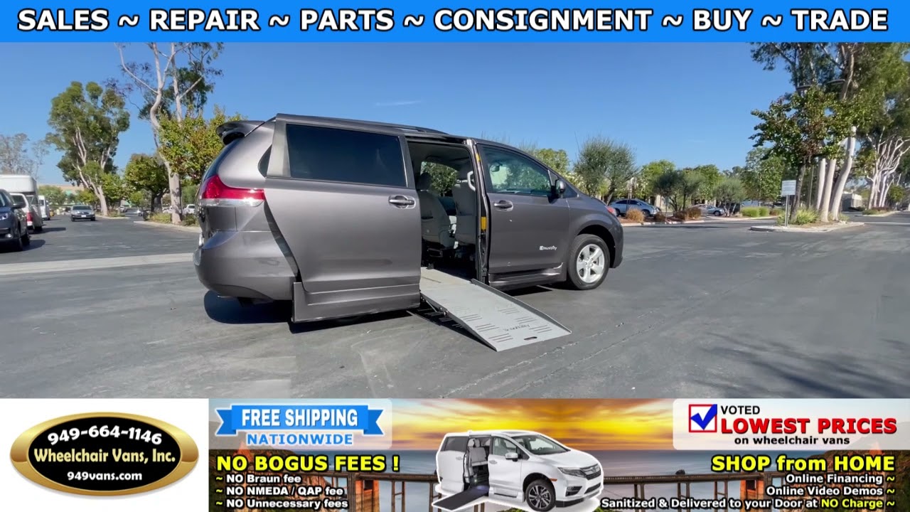 For Sale 2014 Toyota Sienna - BraunAbility Power ONE TOUCH Fold Out ...