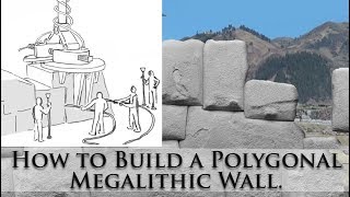 ILLUSTRATED: How to Build a Polygonal Megalithic Wall. Like Sacsayhuaman, Peru