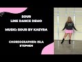 Sour Absolute Beginner Line Dance Demo