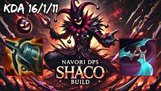 Q every 4 Seconds! Navori DPS Shaco - S14 Ranked [League of Legends] Full Gameplay - Infernal Shaco