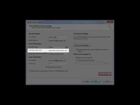 Email Setup: Your Incoming Mail Server Email Setup: Your Incoming Mail Server