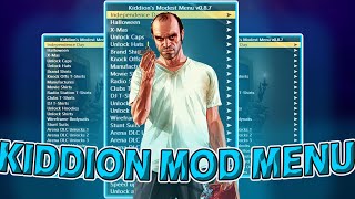 [LATEST 2025] GTA 5 Mod Menu - Best Kiddions Online Hack - Free Download!