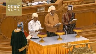 U Htin Kyaw sworn in as Myanmar’s new president