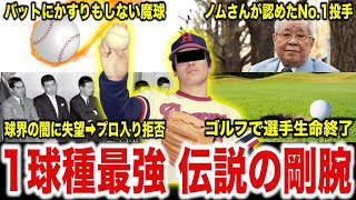 【生きる伝説】170センチ未満ながら”1つの球種”で打者を圧倒！NPB史上最強とノムさんが認めた男の激動野球人生