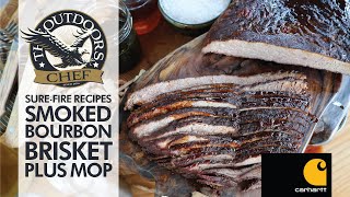 Smoked Bourbon Brisket with The Outdoors Chef