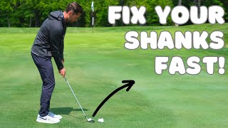 How to STOP SHANKING Wedges when Chipping or Pitching FAST!