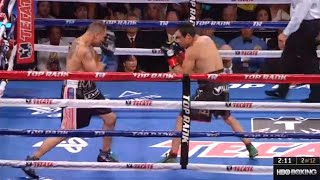 WOW!! THE LAST FIGHT - Mike Alvarado vs Juan Manuel Marquez, Full HD Highlights