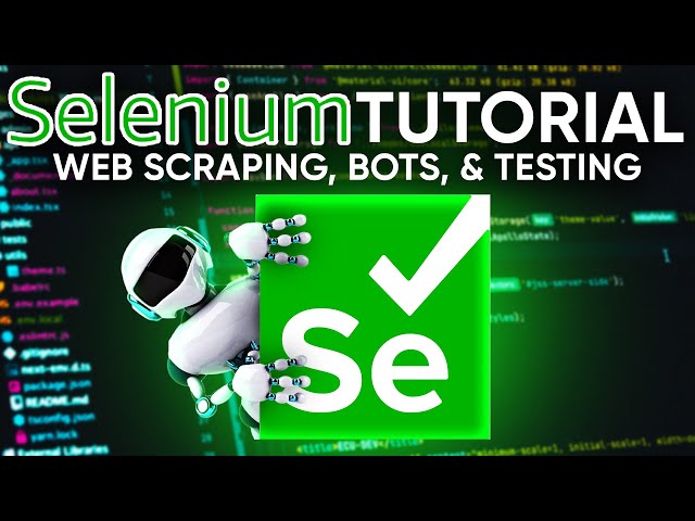Web Scraping With Selenium And Python Tutorial For Beginners
