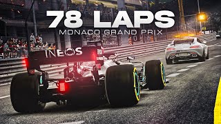 F1 2020 Gameplay Monaco 100% Race Lewis Hamilton