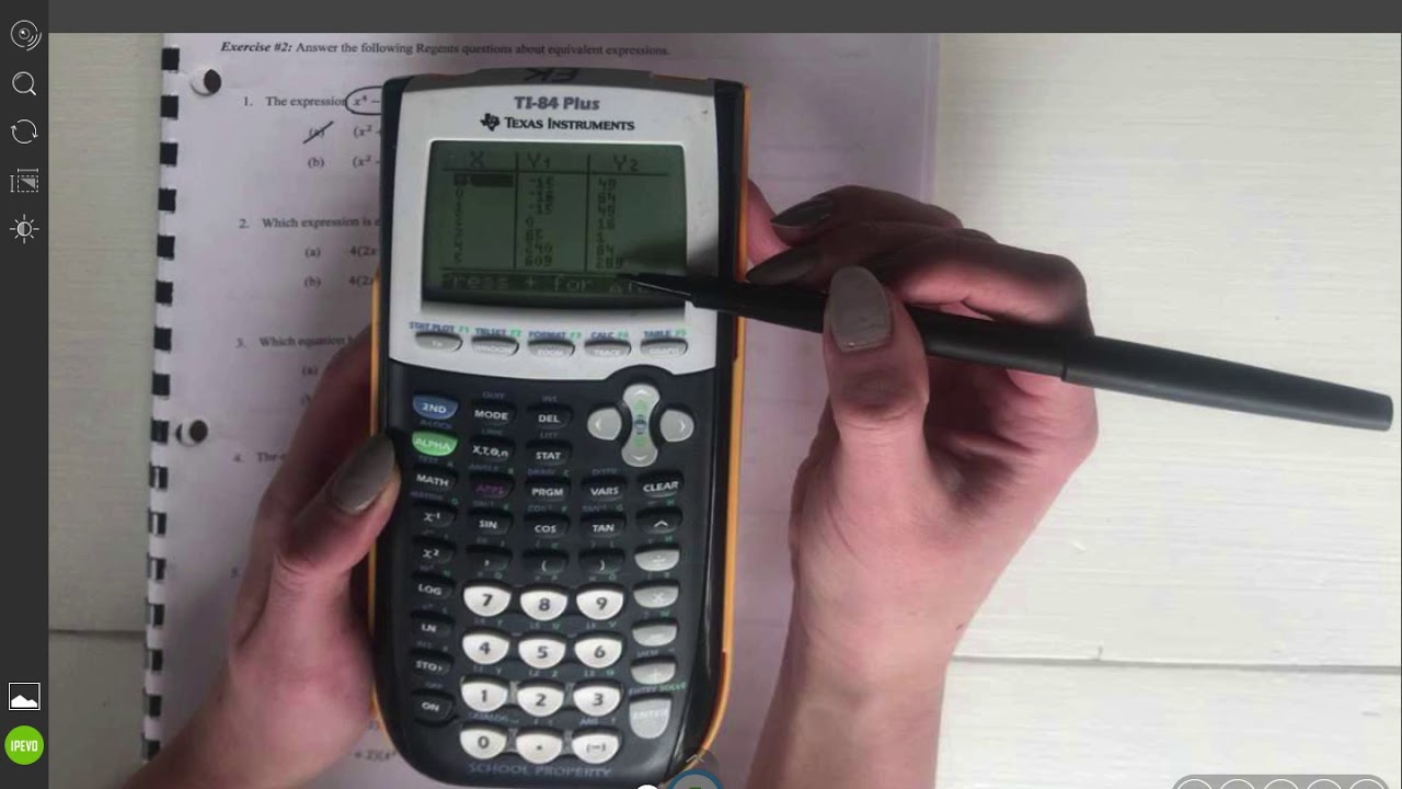 Equivalent Expressions Calculator