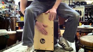 LP Adjustable Snare Cajon Demo