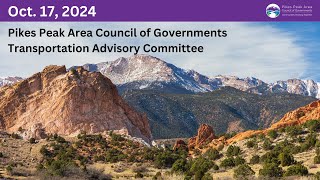 Transportation Advisory Committee - Oct. 17, 2024